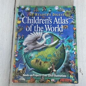 1998 The Reader’s Digest Children’s Atlas of The World Hardcover Book - 1998.
